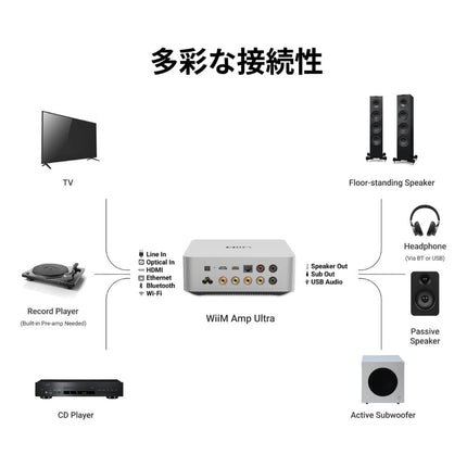 【試聴購入可能】WiiM Amp Ultra WiiM